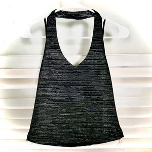 Silver and Black, Around the Neck, Top